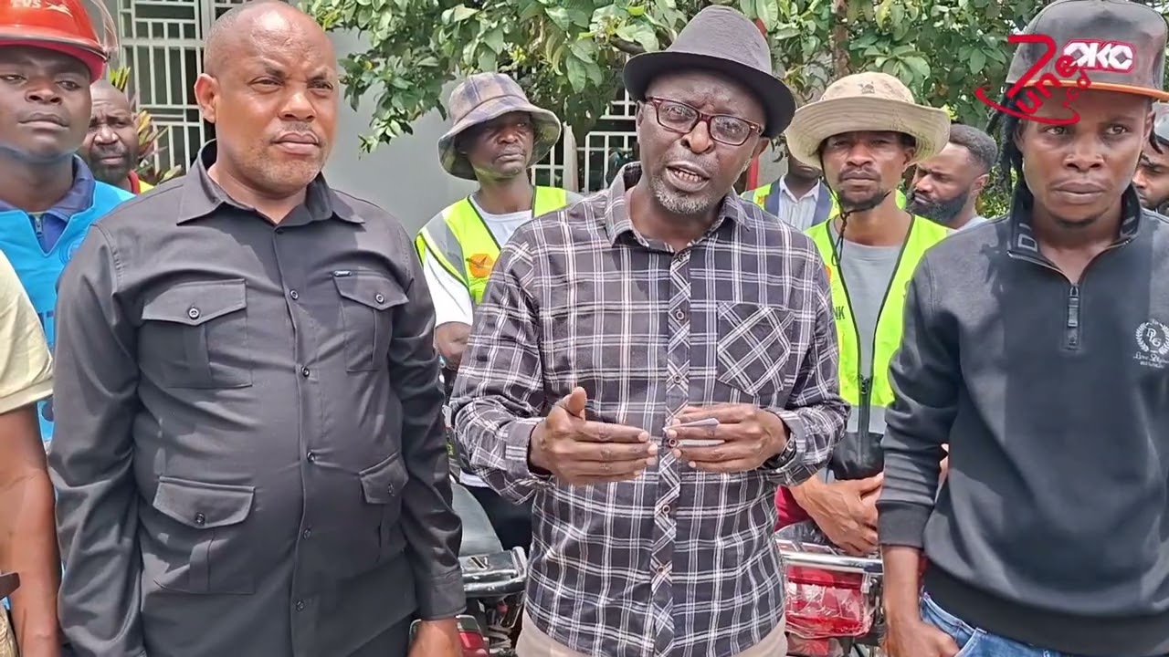 Goma : identification des motards pour lutter contre le banditisme, le maire appelle à l’engagement