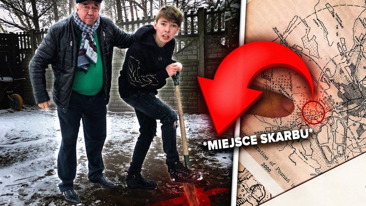 ZAGINIONY SKARB PRANK na moim dziadku!