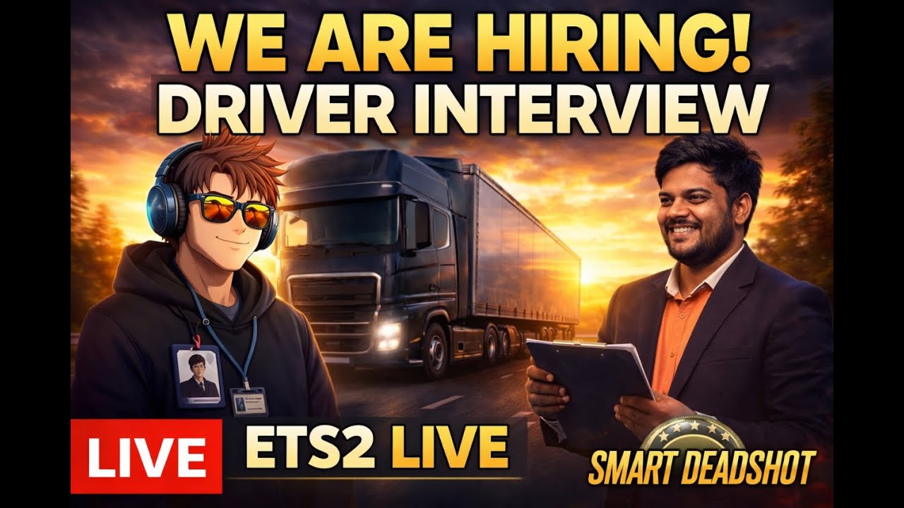 DO Garage main emoplyees chahiye hai kya koi berojgaar | ETS 2 |With Smart Deadshot