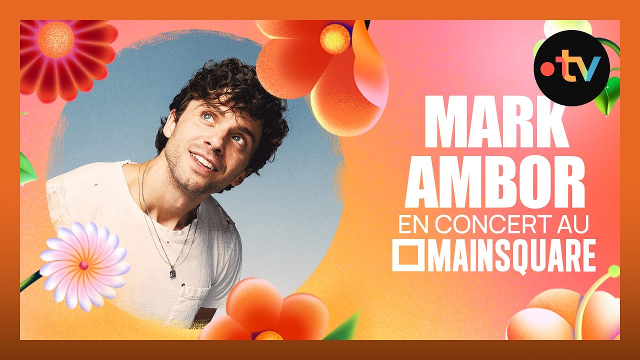 Mark Ambor en concert au Main Square Festival 2025