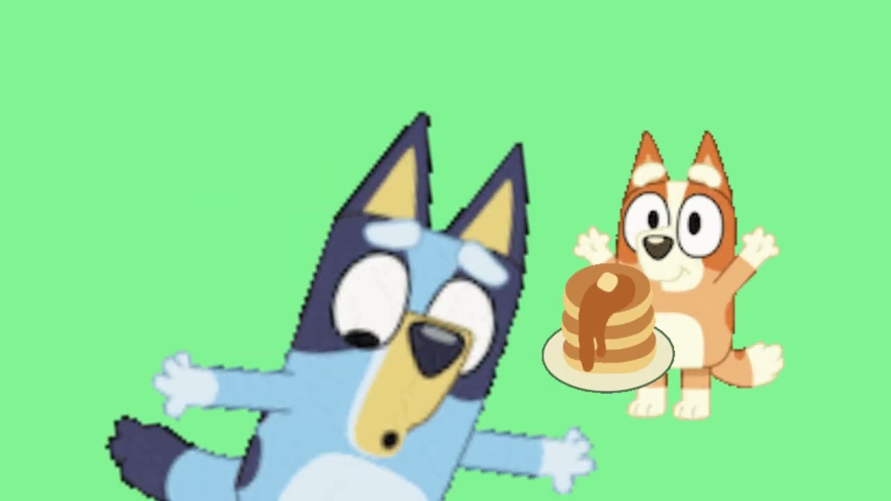 BINGO’S MORNING ROUTINE, Bluey animation funny and fun cute puppy