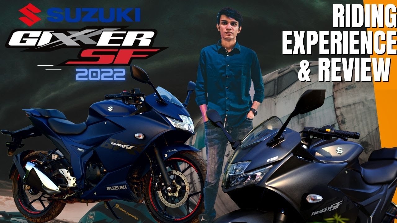 Short Ride & Review I Suzuki Gixxer Sf FI ABS I Matt Black & Blue 2022 I Mirza Anik I Thunder Vlog