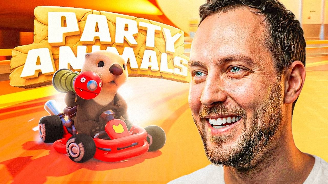 Carreritas con amigos en Party animals