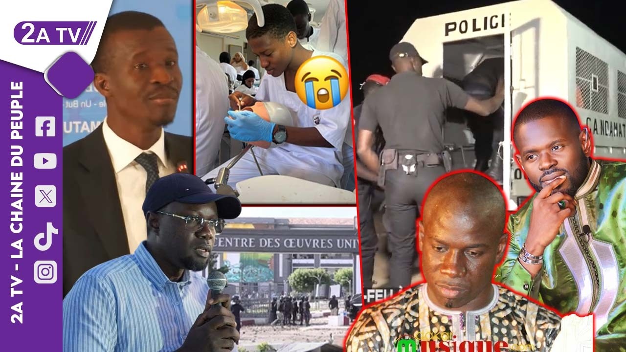 [DIRECT] Sonko/PASTEF,... L'Etat éclate le deal des étudiants,... Pape Cheikh Diallo en Prison !