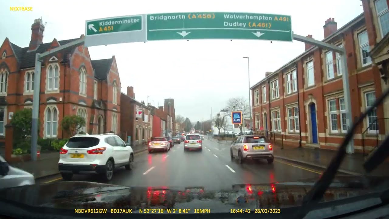 Stourbridge Ring Road 4K - February 2023
