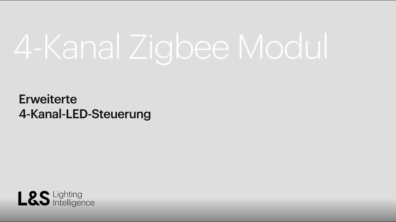 L&S Steuerungssystem Mec Driver - 4-Kanal Modul - deutsch