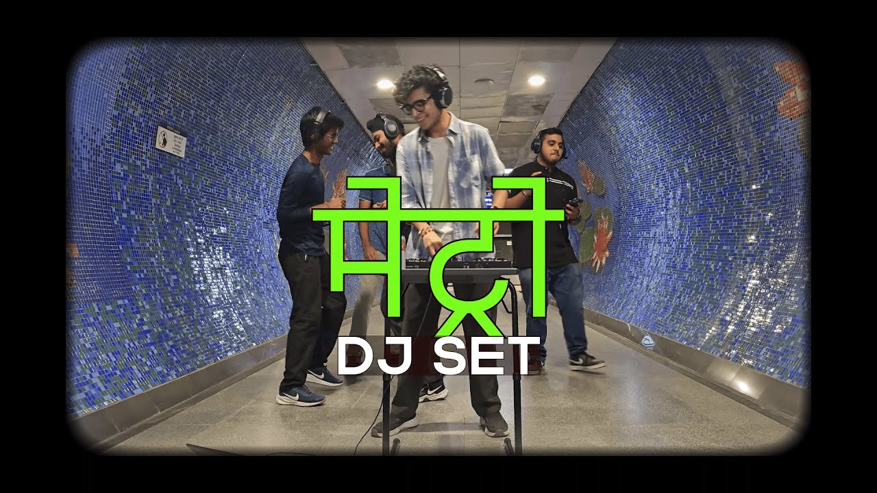 What Happens When You DJ Inside a Metro Station | Underground Delhi Set | Bollywood, Pop and more...