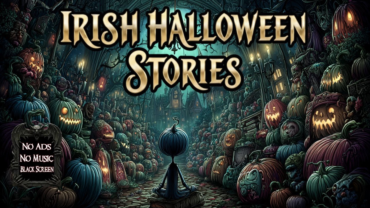 Irish Ghost Stories for Sleep (No Ads, No Music) 👻