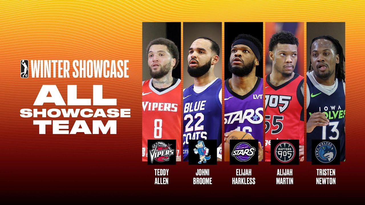 2025 NBA G League Winter Showcase All-Showcase Team