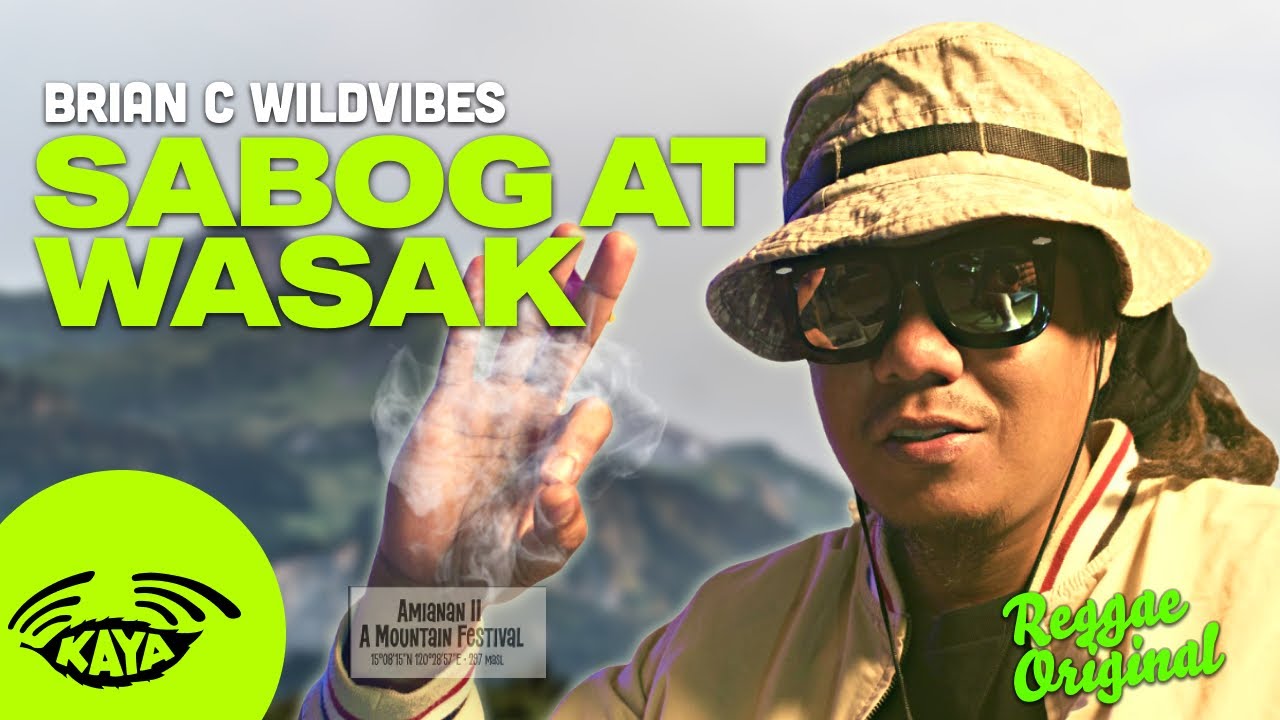 Brian C (Wild Vibes Ent) - Sabog at Wasak | Live at Amianan Fest II | Reggae Original | Lyrics