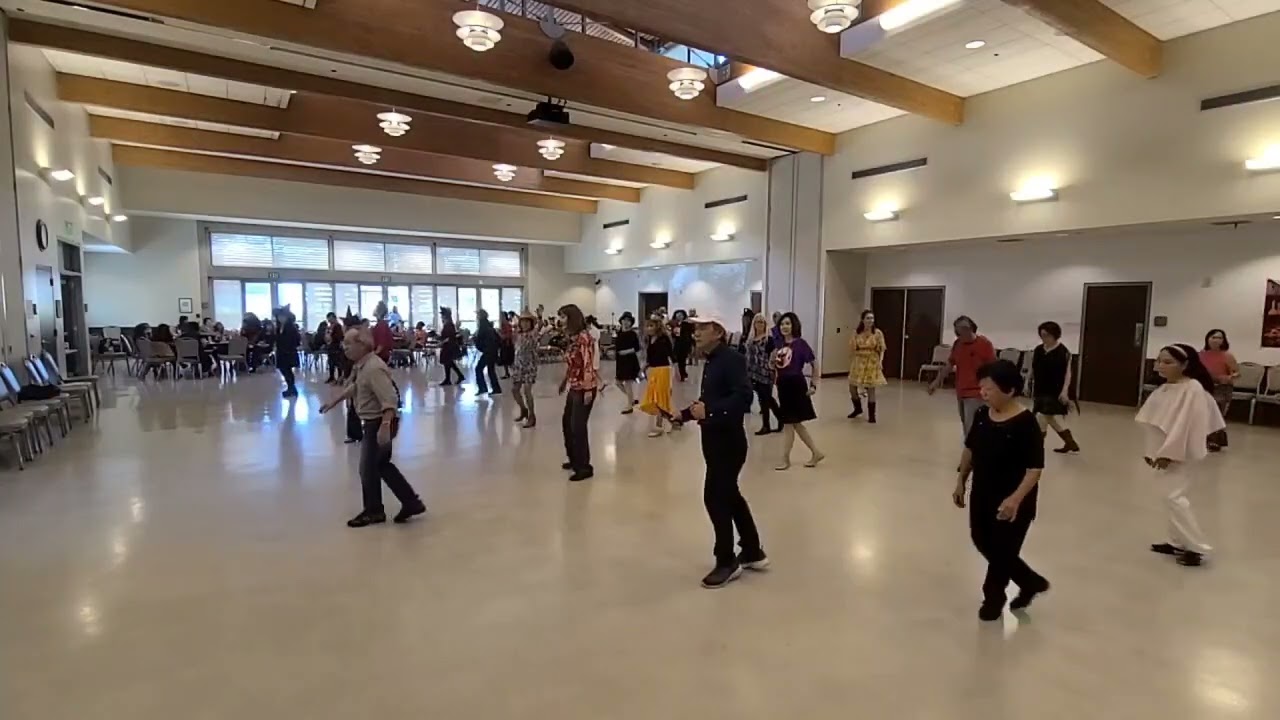 Through The Night Line Dance. 2025 Oct.24