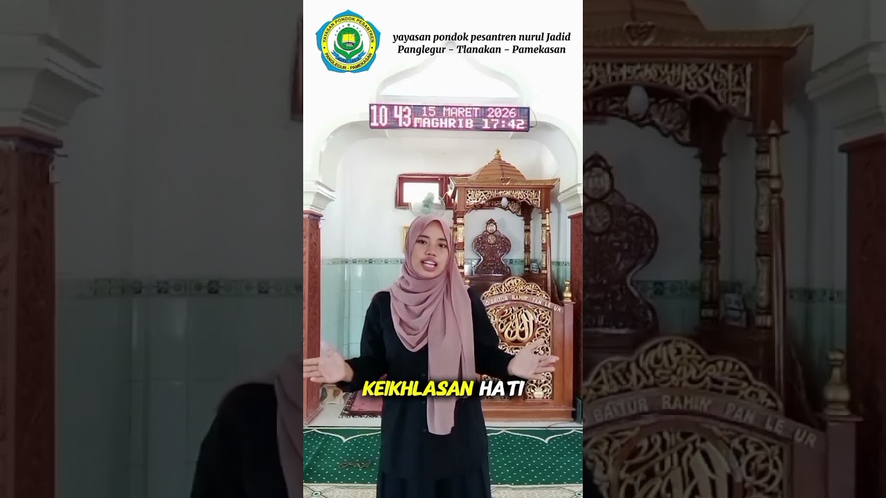 LOMBA KULTUM YAYASAN PONDOK PESANTREN NURUL JADID 