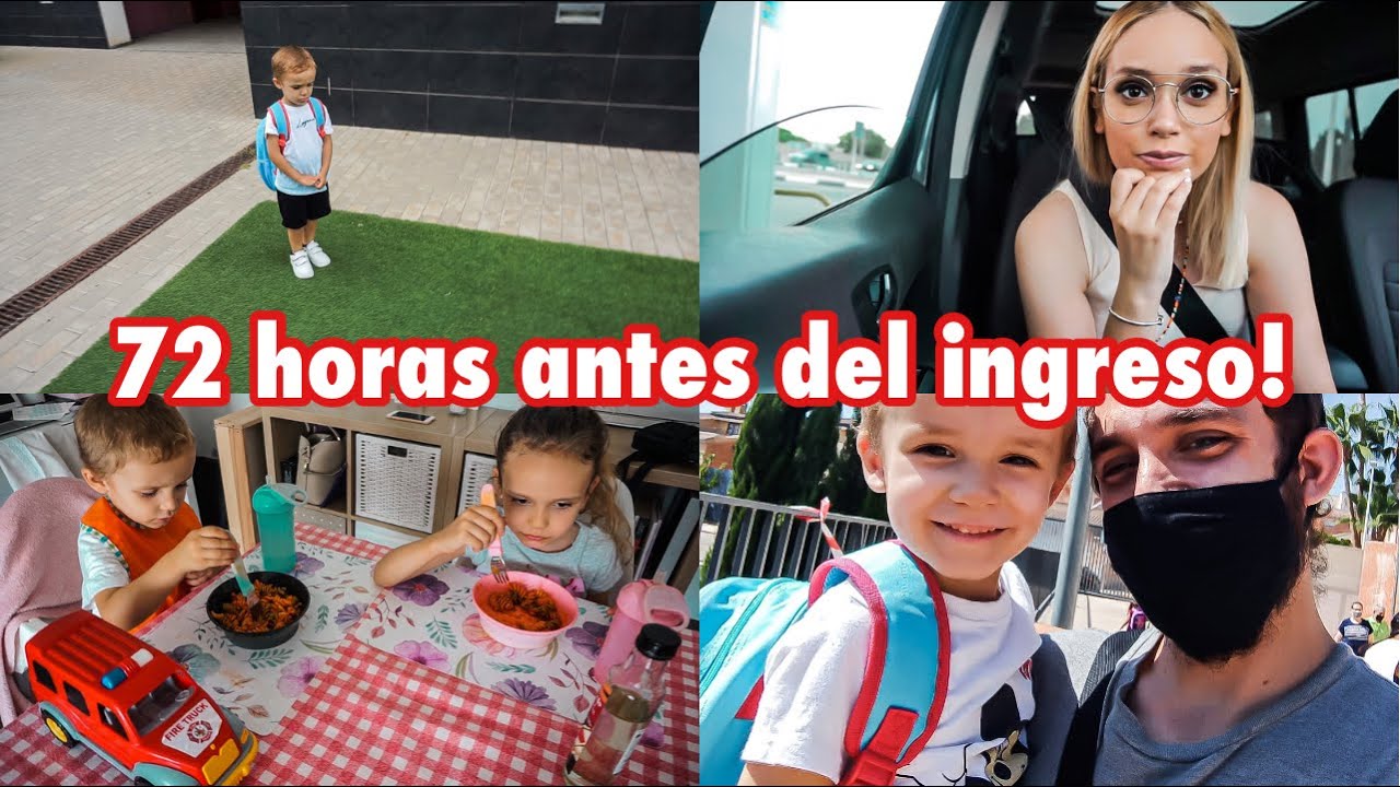 72 HORAS antes del INGRESO 🏥 NUEVA rutina 📚 RECETA comida BEBÉ 🍼 24 horas con nosotros!