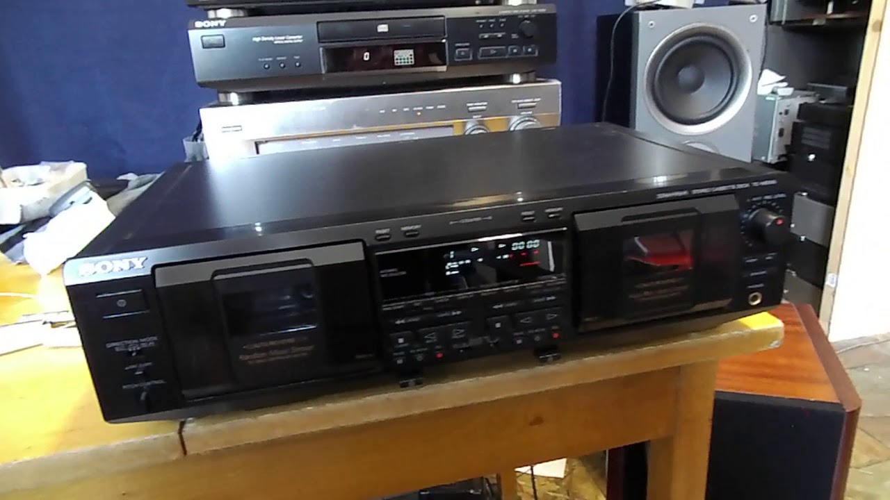 SONY TC WE635 KAZETTÁS DECK NAGYON KOMOLY TUDÁS JÓ MINŐSÉG JELLEMZI!