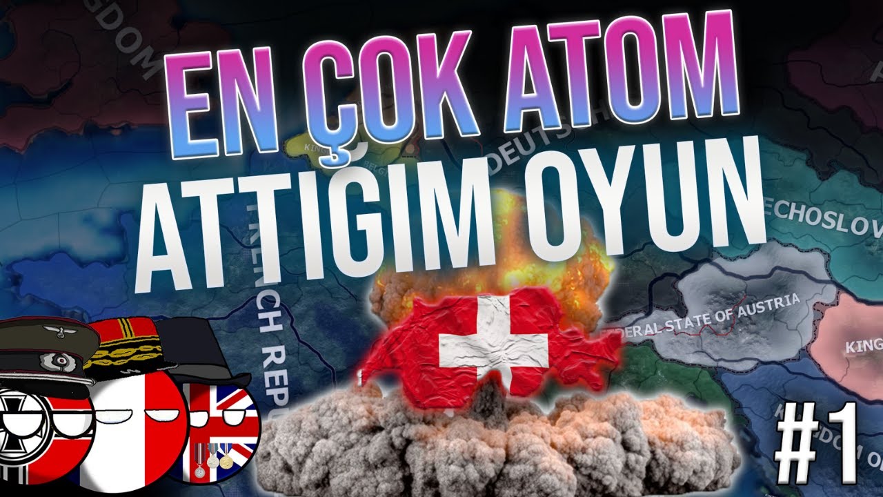 ATOM ATMA SIRASI BENDE ULAN ! | Hearts of Iron 4 - MULTIPLAYER | İSVİ&Ccedil;RE #1