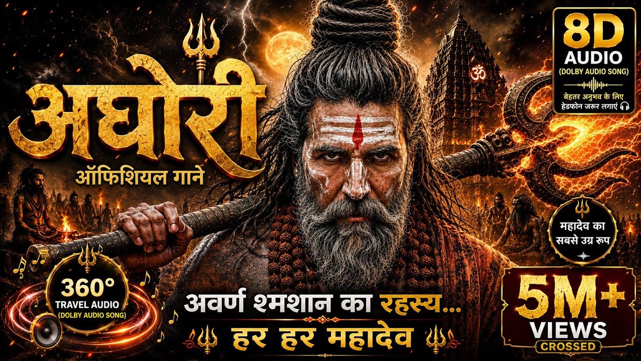 AGHORI – Official Shiva Song | Cosmic Dark Energy 🔱