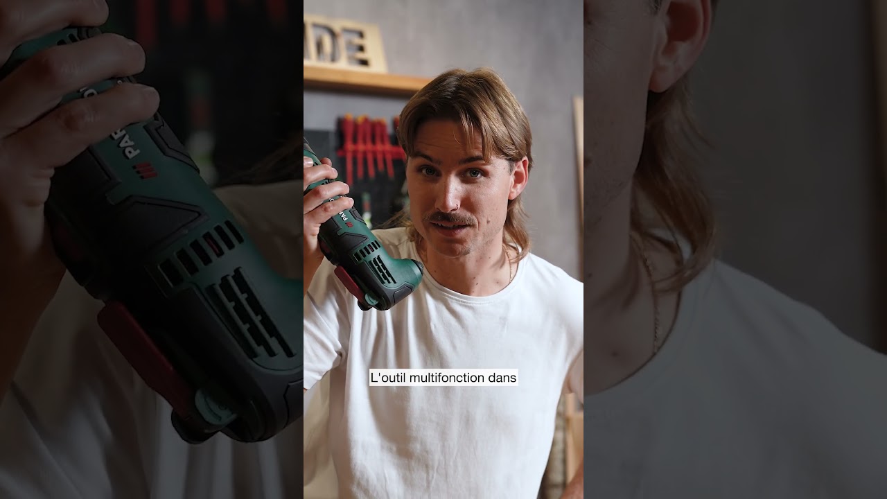 Scier, couper, gratter, poncer  : L'outil multifonction PARKSIDE. 🧰🛠️