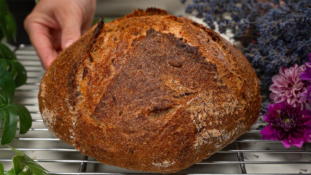 My Favorite Whole Wheat Bread! Low Yeast, Rich Flavor, Perfect Every Time!