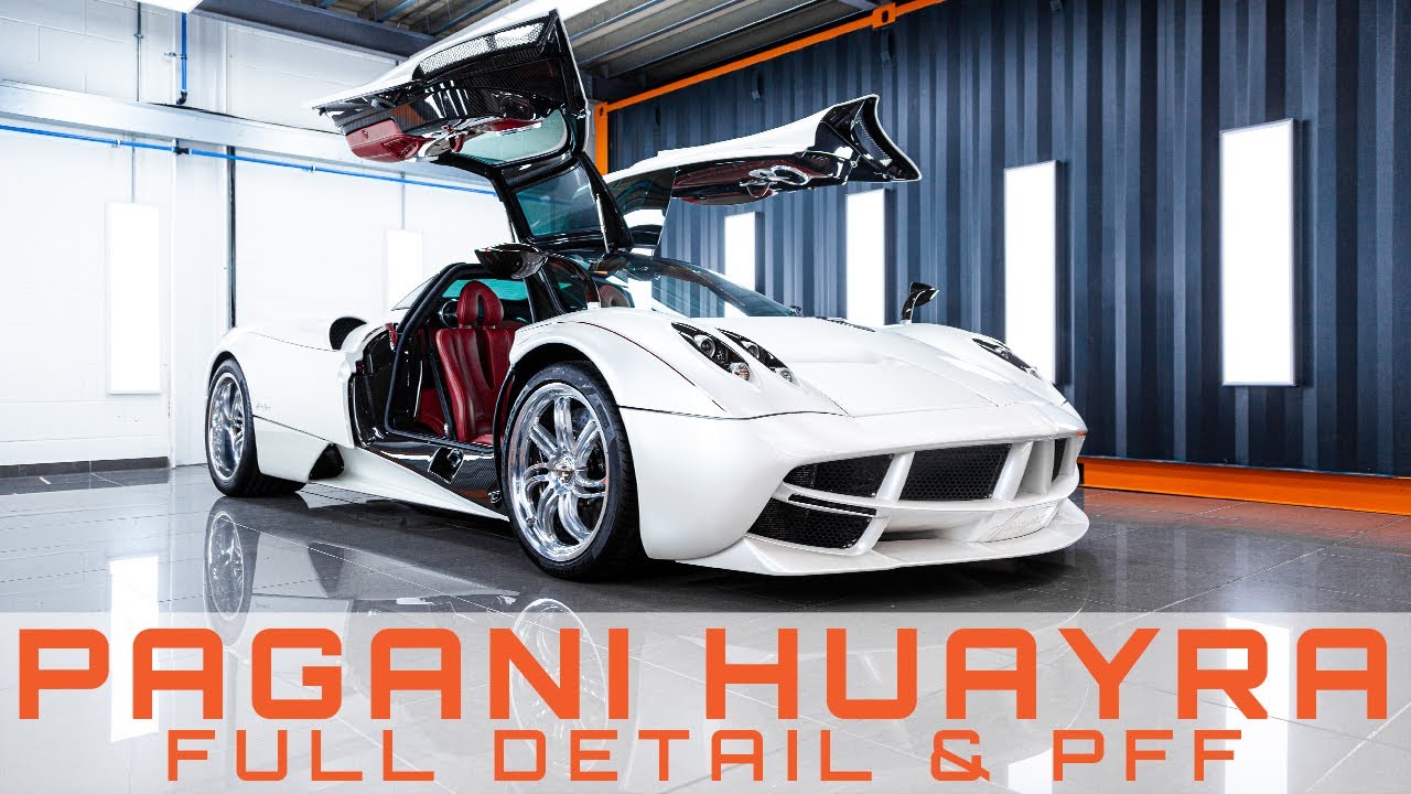 PAGANI HUAYRA - Full Detail & Paint Protection Film Applied To This Special Hypercar!