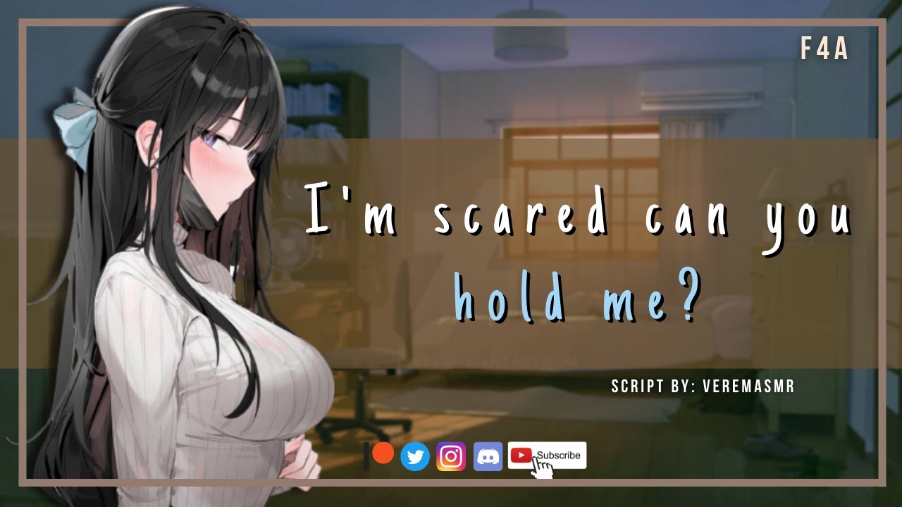 🎧 Roommate Wants You To Protect Her From The Thunder (Friends to Lovers) (Confession)【F4A】