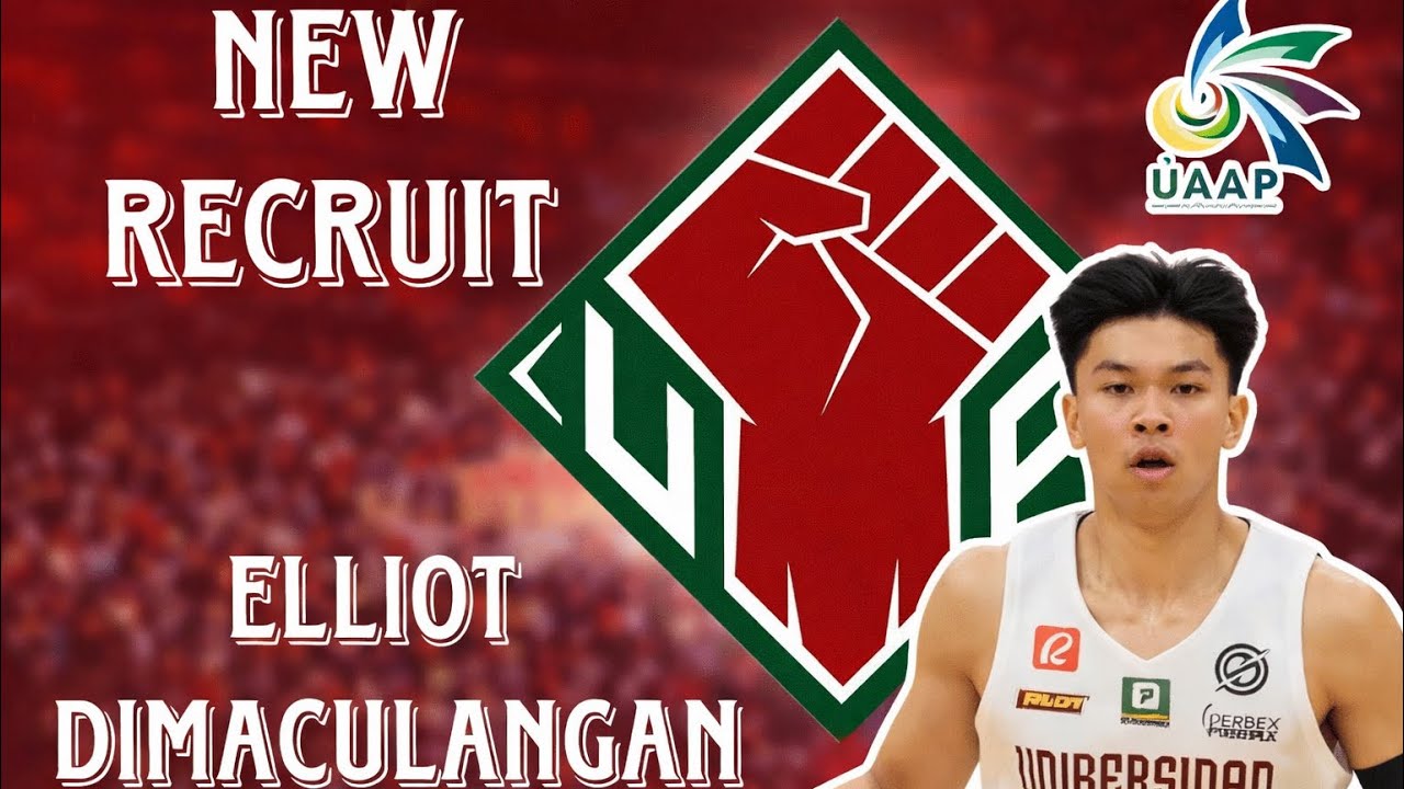 UP FIGHTING MAROONS NEW RECRUIT : ELLIOT DIMACULANGAN HIGHLIGHTS