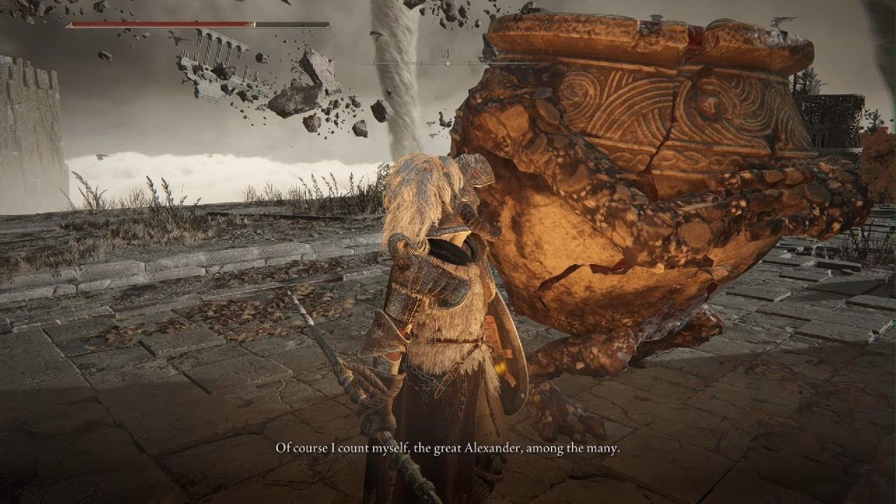 Saiya and Alexander duel.