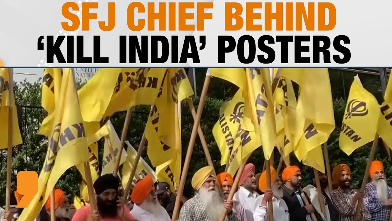 Khalistan | SFJ Chief claims that he is behind the &lsquo;kill India&rsquo; posters and rally | News9