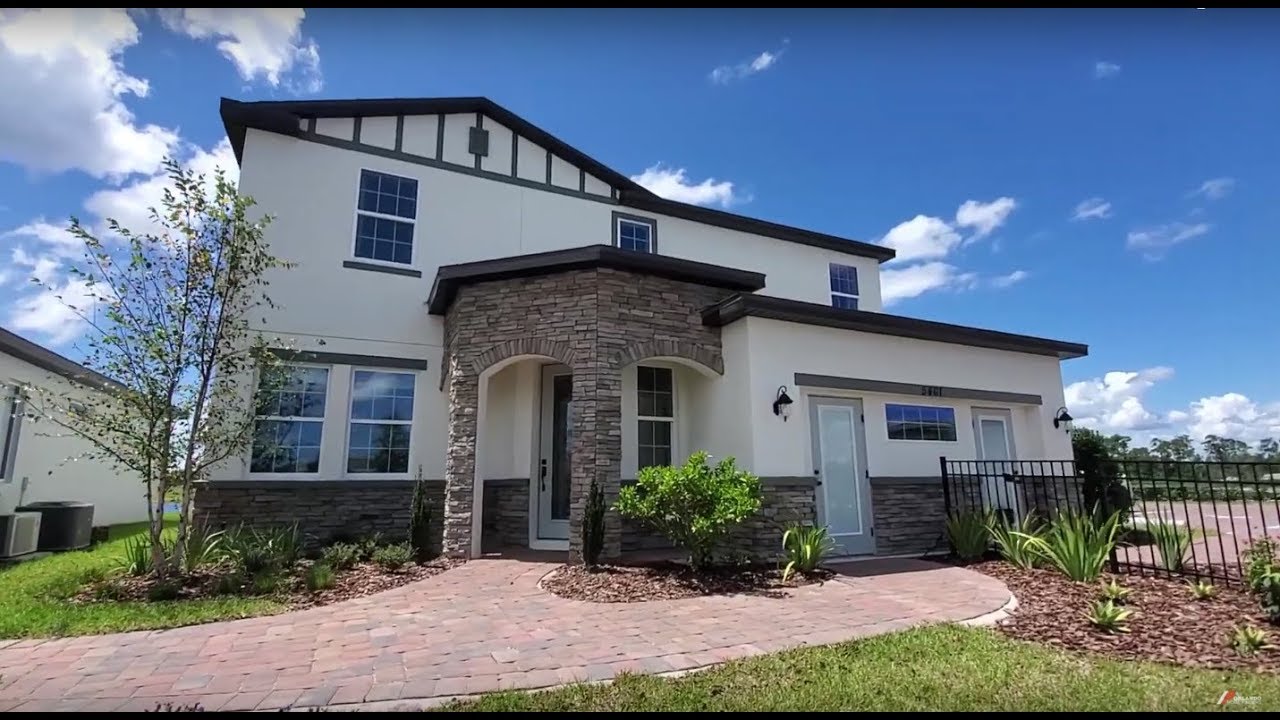 St. Cloud Orlando New Home Tour | Siena Model | 3-5 BR | 2.5-3.5 BA | 2,633 - 3,094 sf