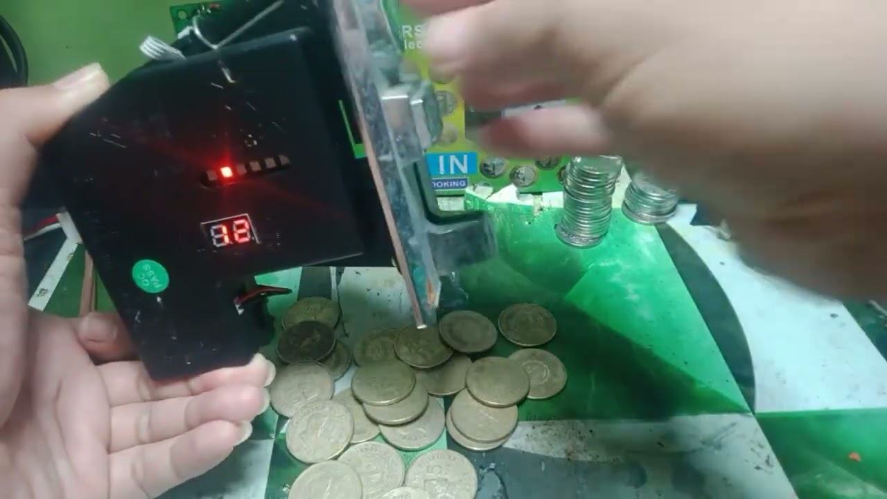 Coinslot programing & Calibration para sa carwash vendo