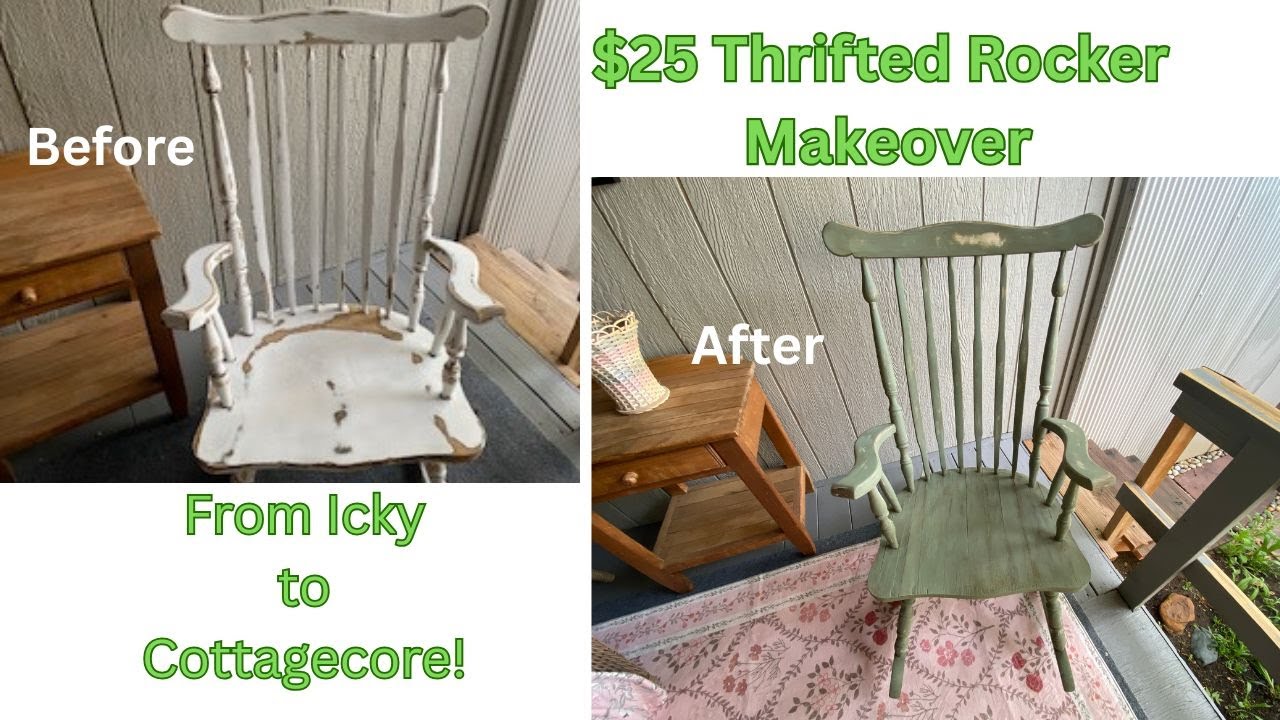 Extreme Rocking Chair MakeoverICottagecoreIDIY InspirationIPorch Refresh