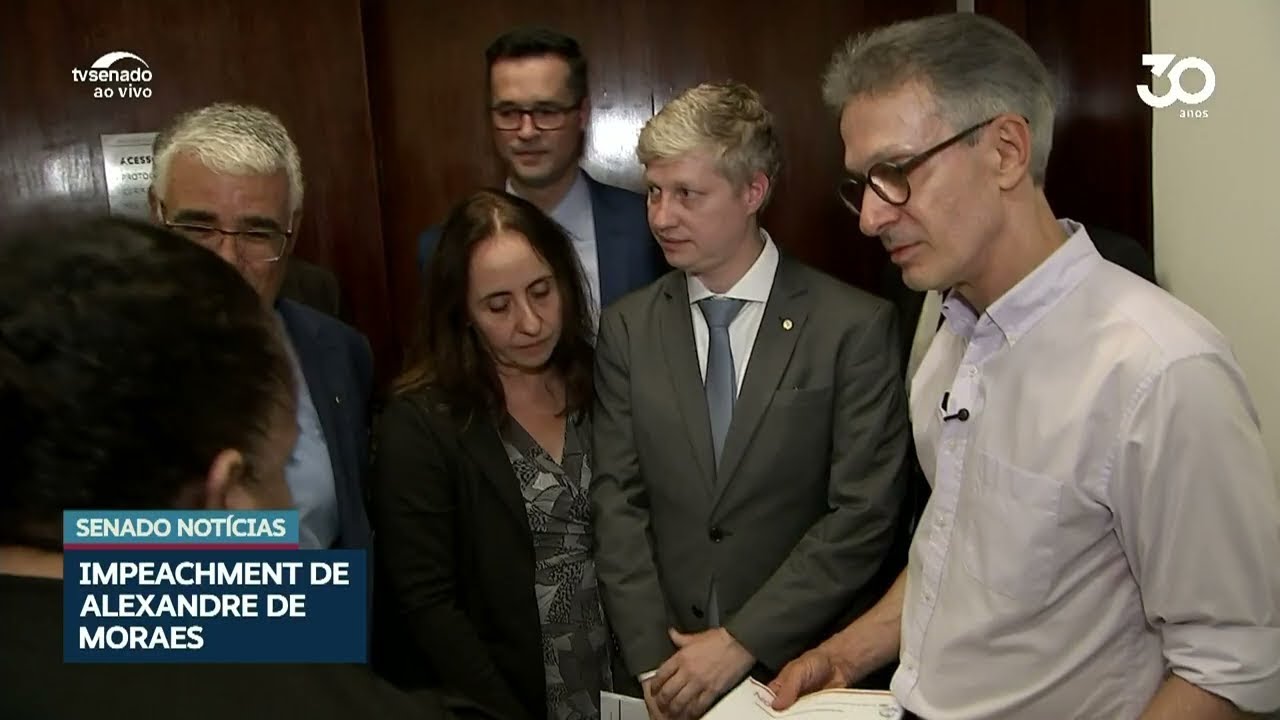 Partido Novo protocola pedido de impeachment do ministro Alexandre de Moraes