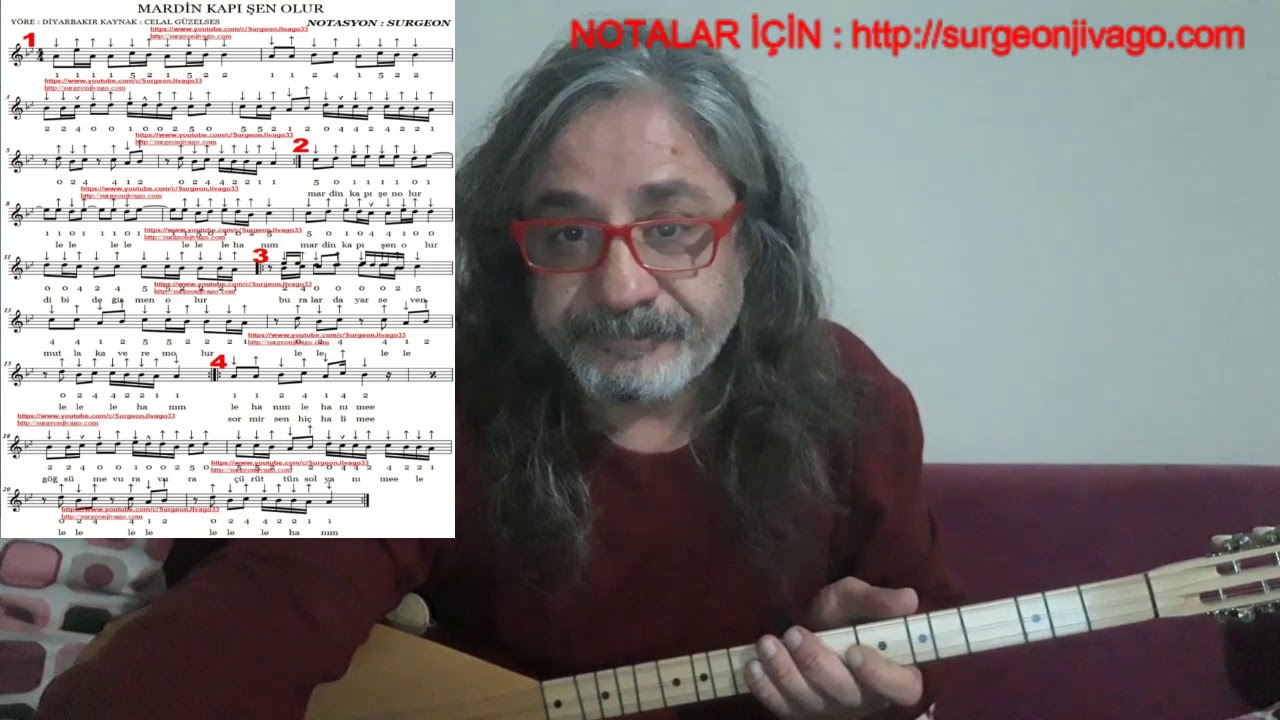 SOLFEJ MARDİN KAPI ŞEN OLUR KISA SAP BAĞLAMA EKLEYEN SURGEON