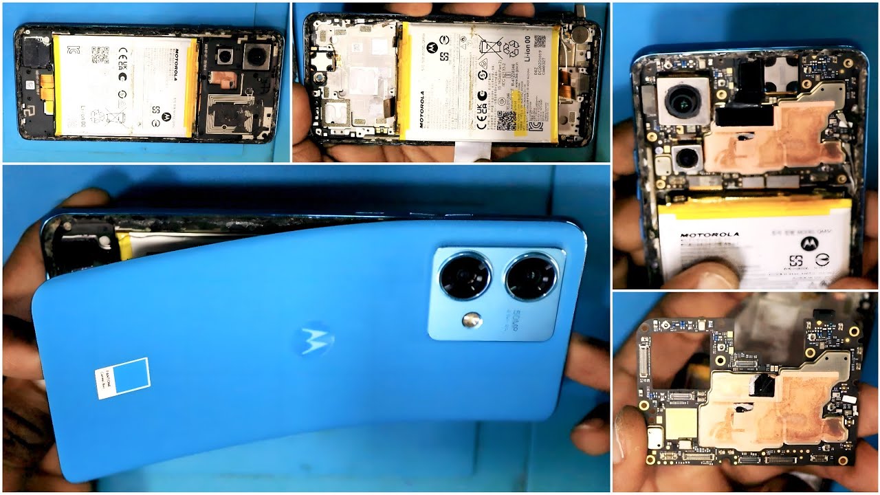 Motorola edge 40 neo teardown / moto edge 40 neo disassembly / Motorola edge 40 neo back open