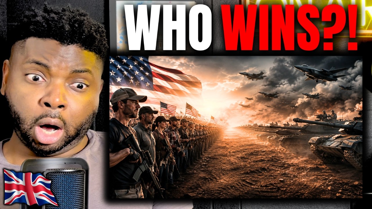 Could American Gun Owners DEFEAT The World's Largest Armies? 🤯 | British Guy Reacts 🇬🇧