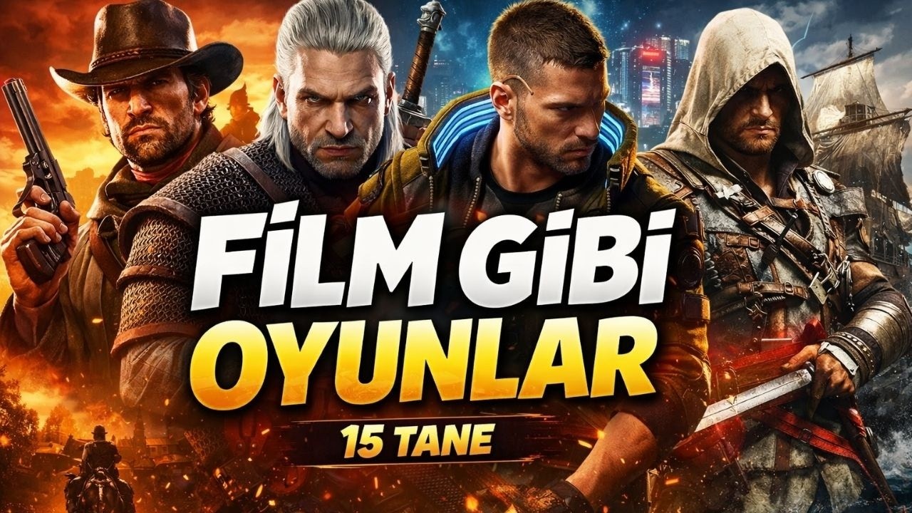En İyi Hikayelere Sahip 16 A&ccedil;ık D&uuml;nya Oyunu!