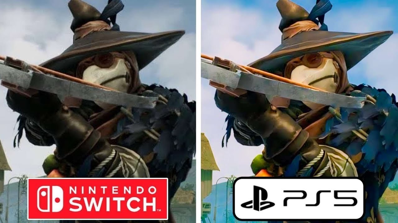 Crown Wars The Black Prince PS5 vs Nintendo Switch Graphics Comparison