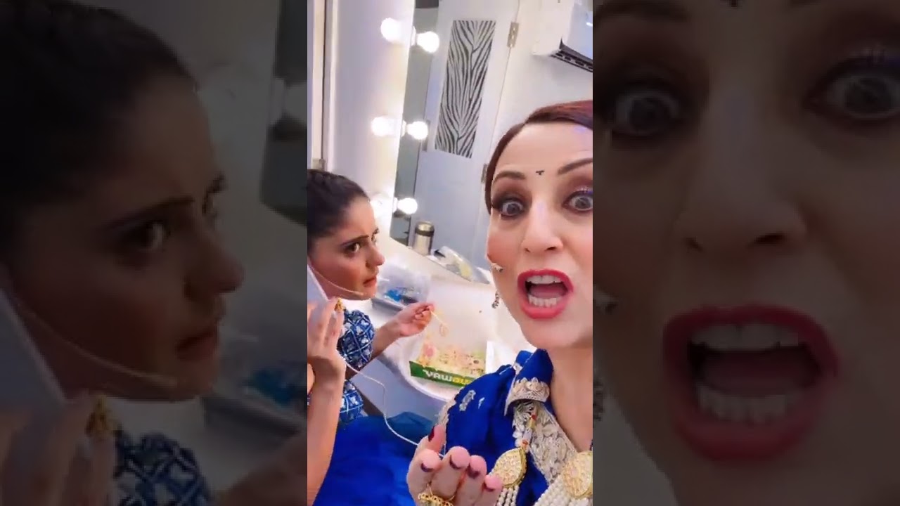 Ayesha Singh and Kishori shahane new comedy video 🤣#AKG🤣 #shorts