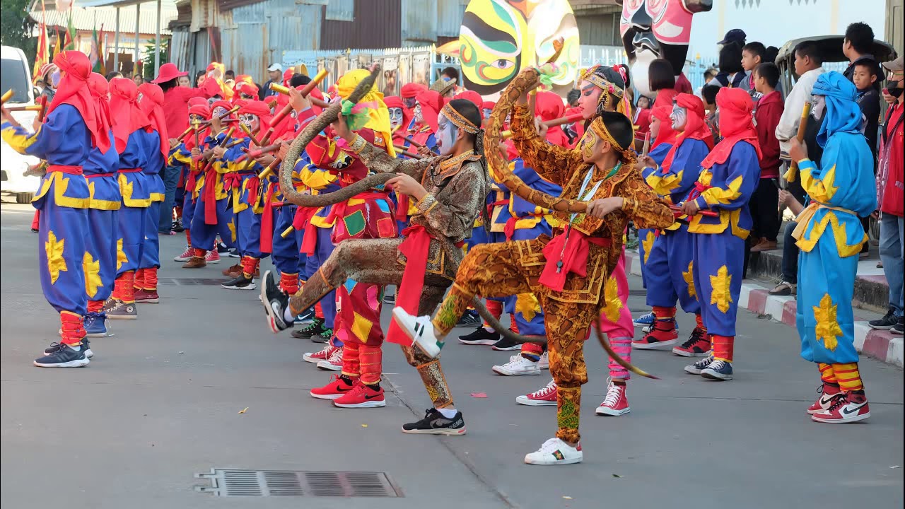 ประมวลภาพงานประจำปี เจ้าพ่อ-เจ้าแม่ชุมแสง ปี 2562 ของโรงเรียนพาณิชสงเคราะห์