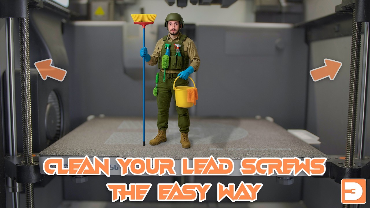 The easy way to clean your lead screws