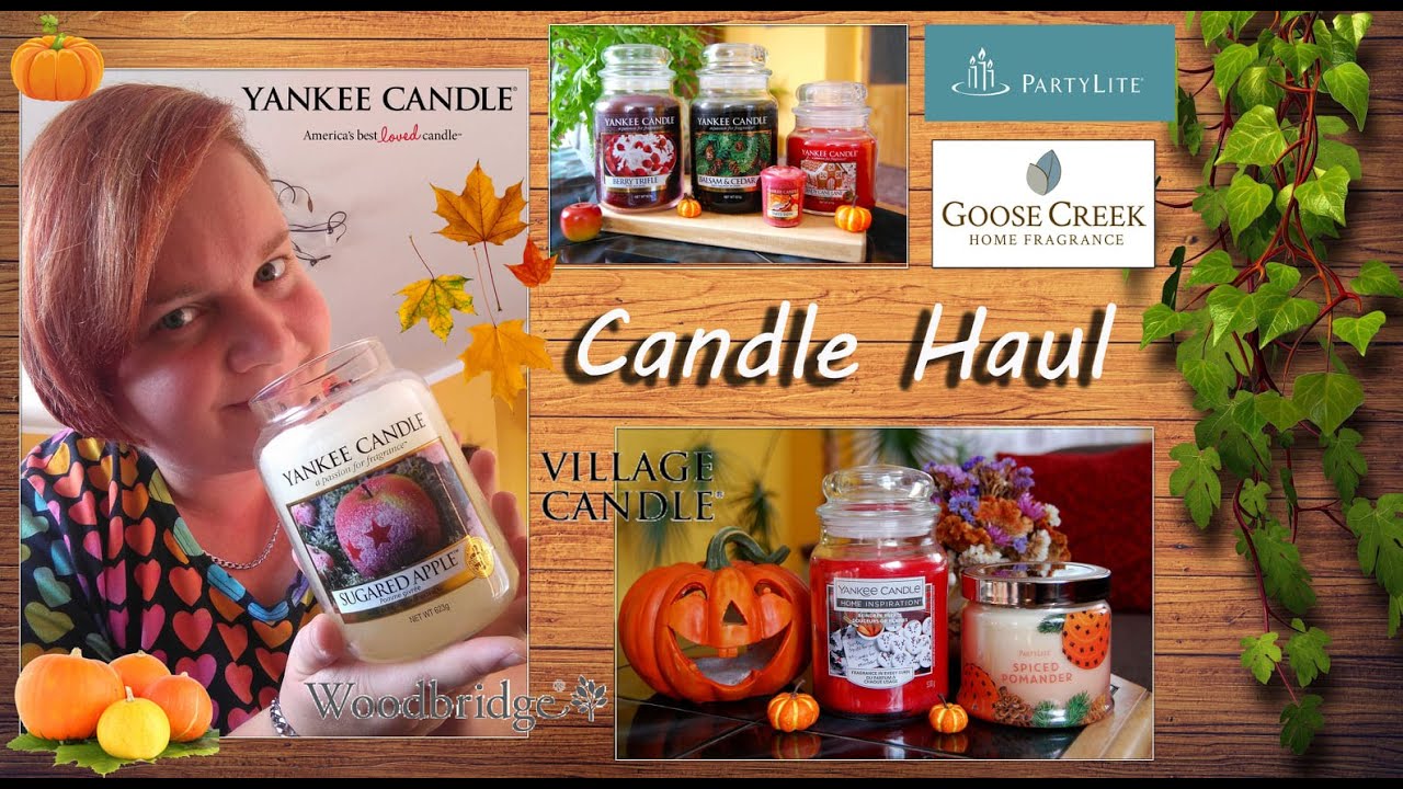 Candle Haul: Říjen (Yankee Candle,Village Candle,Woodbridge,Partylite a další.....)