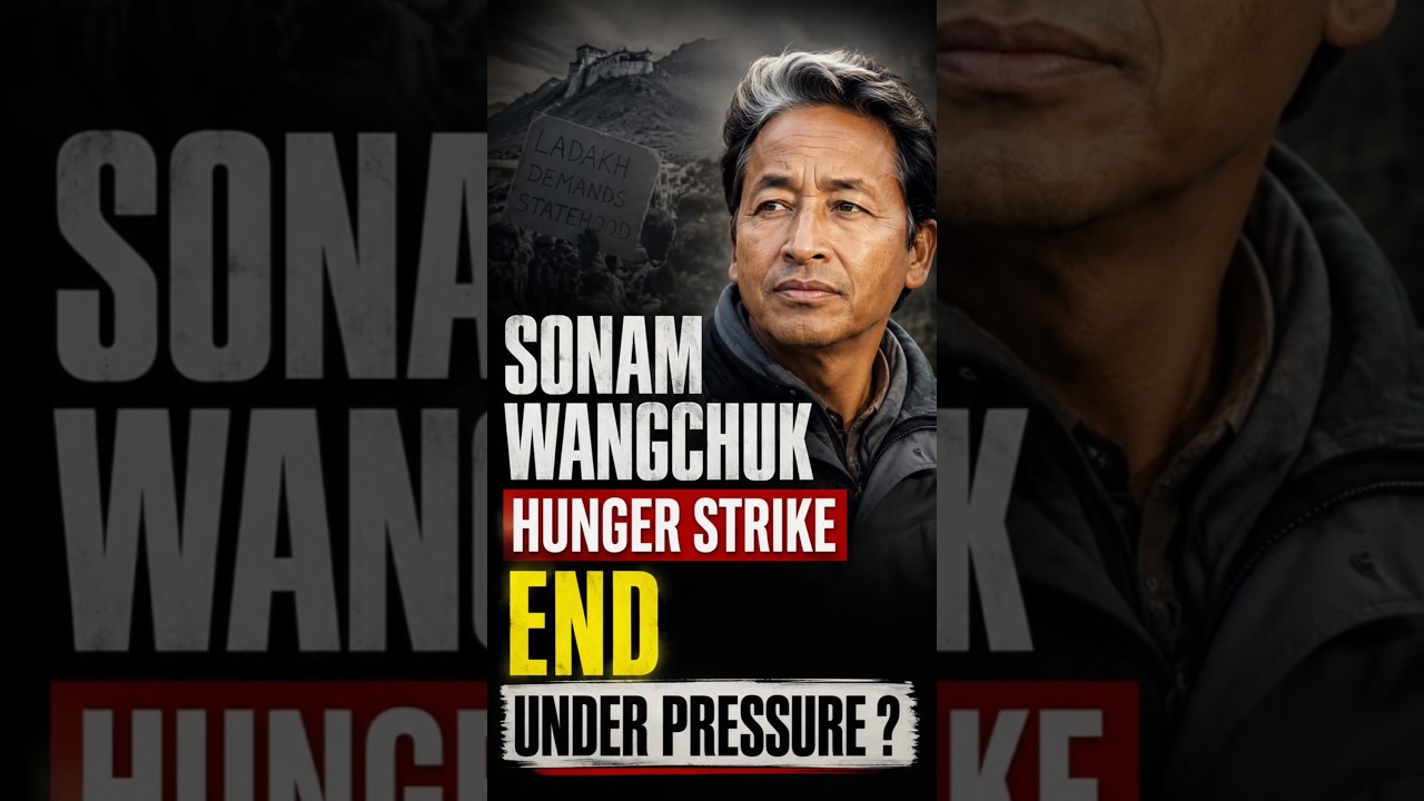 Sonam Wangchuk Ends Hunger Strike 🔥 #sonamwangchuk #protest