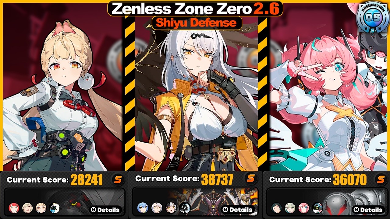 New Shiyu Defense 05: S+ / M0 Alice  M2 Yixuan & M0 Aria Teams / ZZZ 2.6