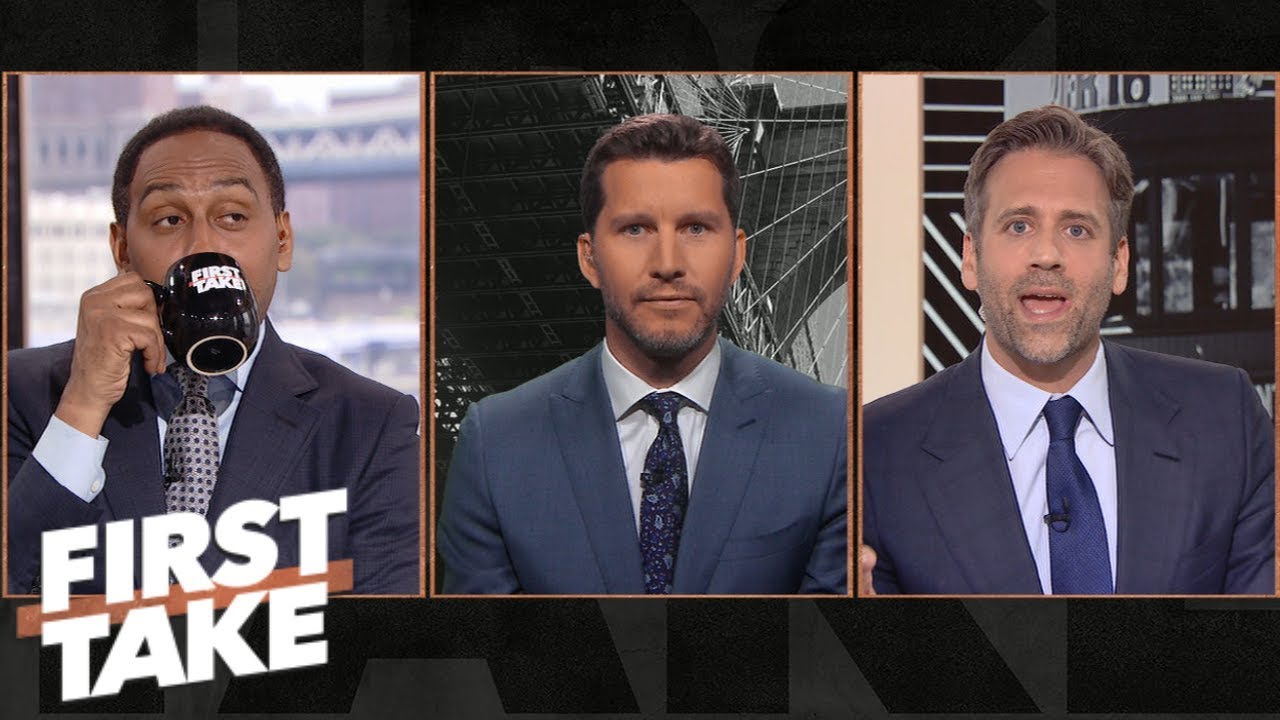Stephen A. sips tea while Will Cain shreds into Max about Cowboys&rsquo; defense | First Take | ESPN