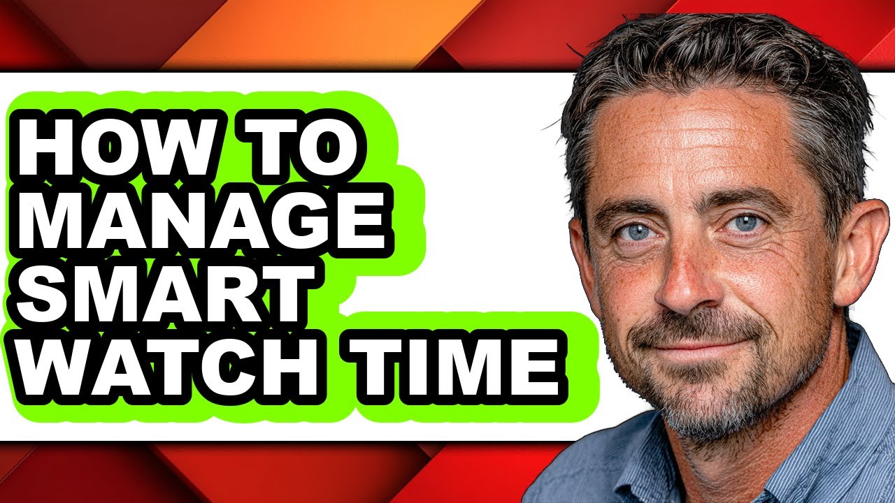 How to Manage Smart Watch Time (only Way)