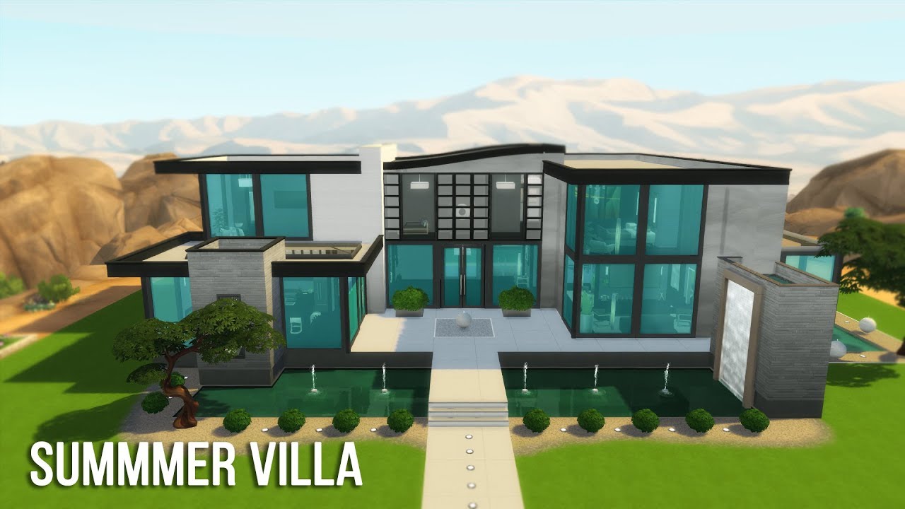The Sims 4 Speed Build - Summer Villa
