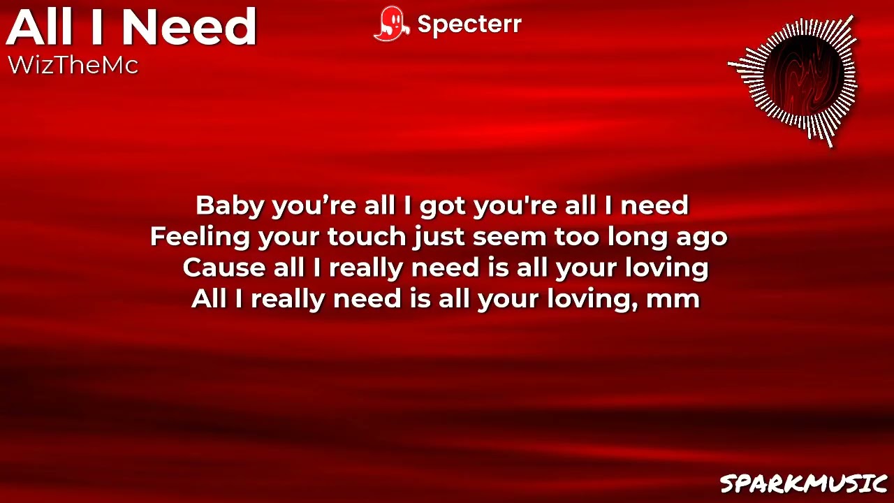 WizTheMc - All I Need (Lyrics)