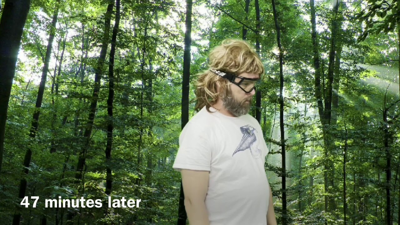 Eating disc golf and playing weed
