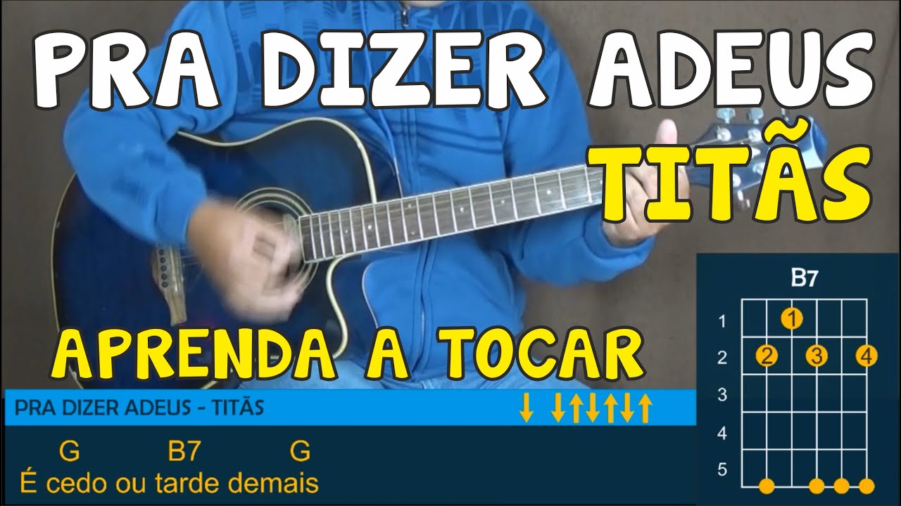PRA DIZER ADEUS TITÃS APRENDA A TOCAR COM ADALTON SILVA