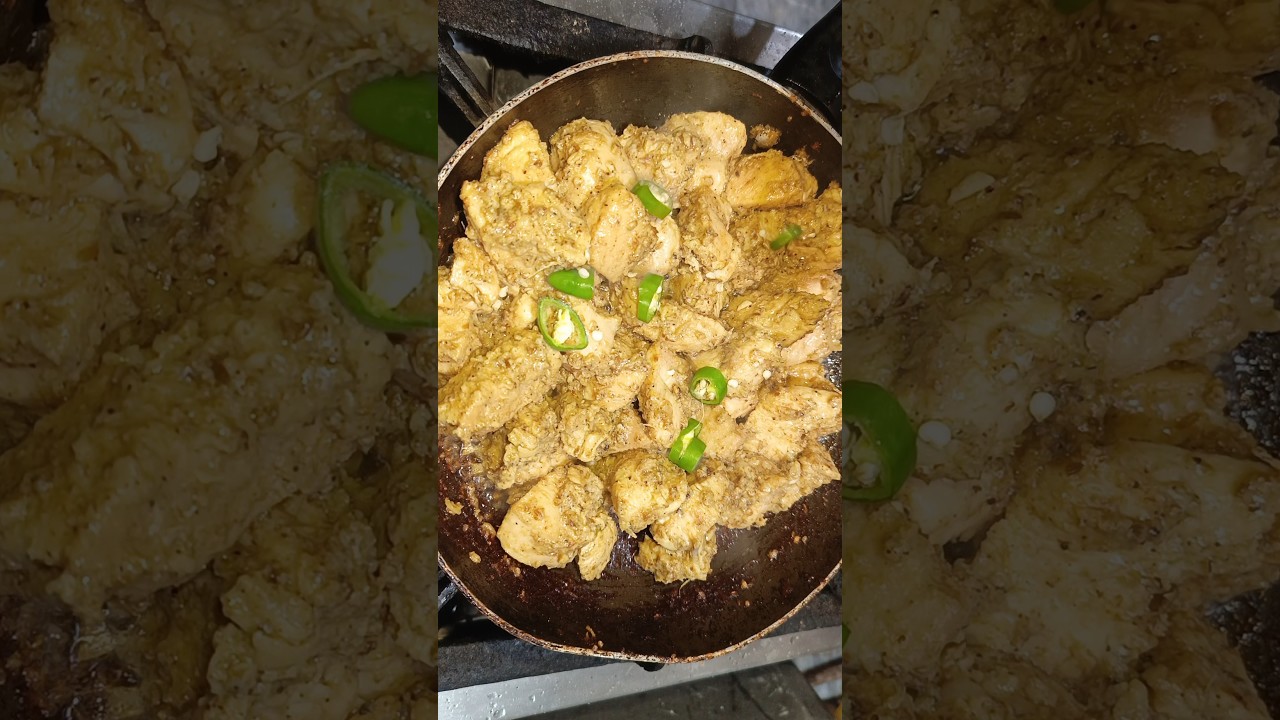 chiken Malai boti ki recipe jhatpat taiyar #food #cooking #shorts