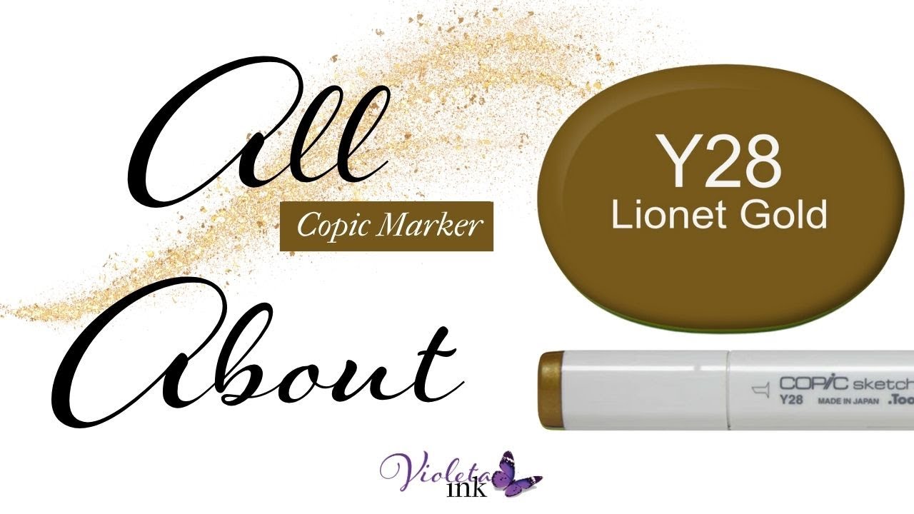 All About Copic Markers Y28 | Violeta-Ink.com